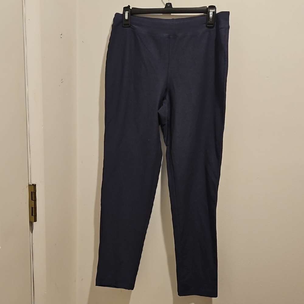 Eileen Fisher Deep Blue Cropped Pants